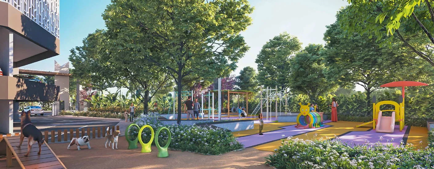 Nirman Cosmopolis Tathawade Kids Play Area Image